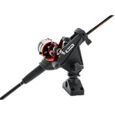 Scotty 280-BK Baitcaster/Spinning Rod Holder with Combination Side/Deck Mount 0280-BK